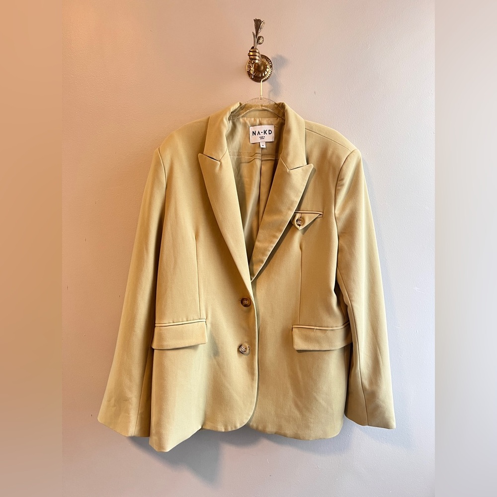 Naked Beige/Green Blazer